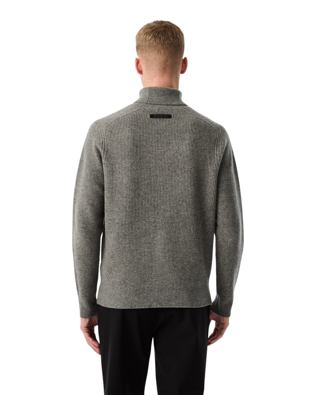 AlphaTauri FANNES Herren-Rollkragenpullover Schwarz Bild 6