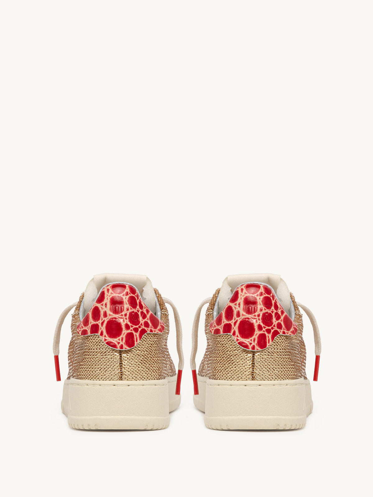 Autry Dallas Low Sneaker Damen gold Bild 3