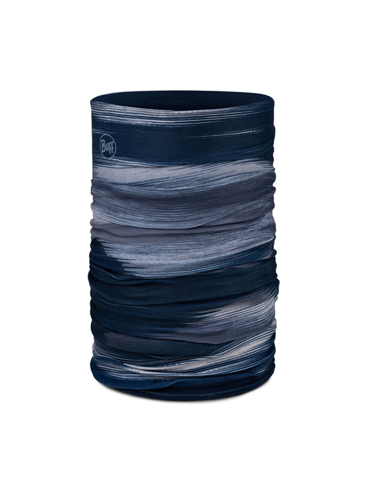 Buff Polar Reversible Schal Unisex dunkelblau Bild 1