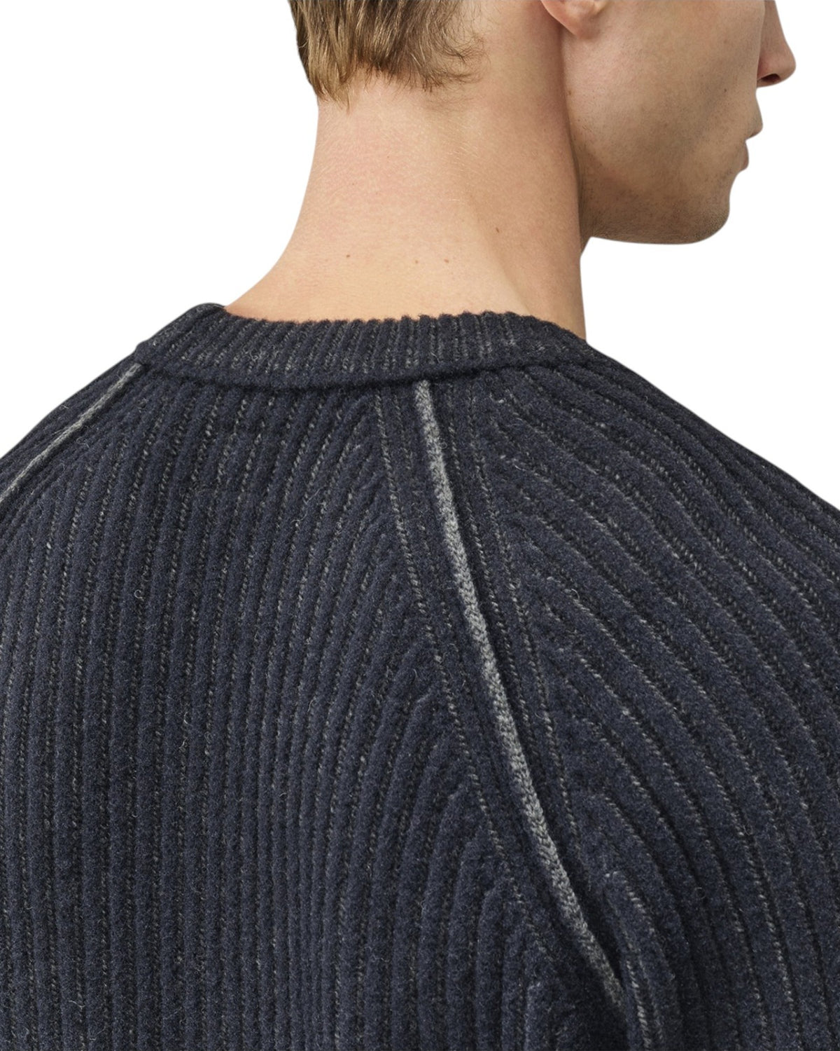 C.P. Company Fleece Knit Herren-Pullover hellgrau Bild 10