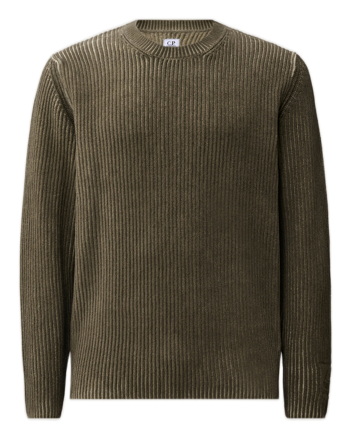 Cotton Chenille Pullover Herren ivy green olive olive Bild 1
