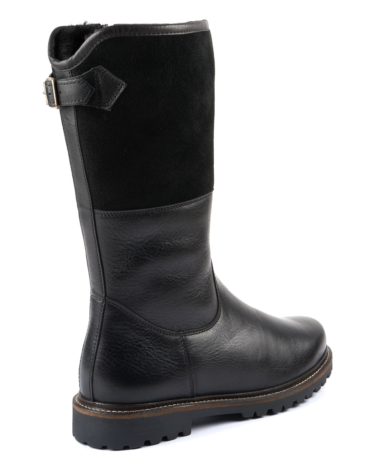 Dirndl & Bua 1044 PANIOLO/DF VELOUR Damen-Winterstiefel schwarz Bild 2