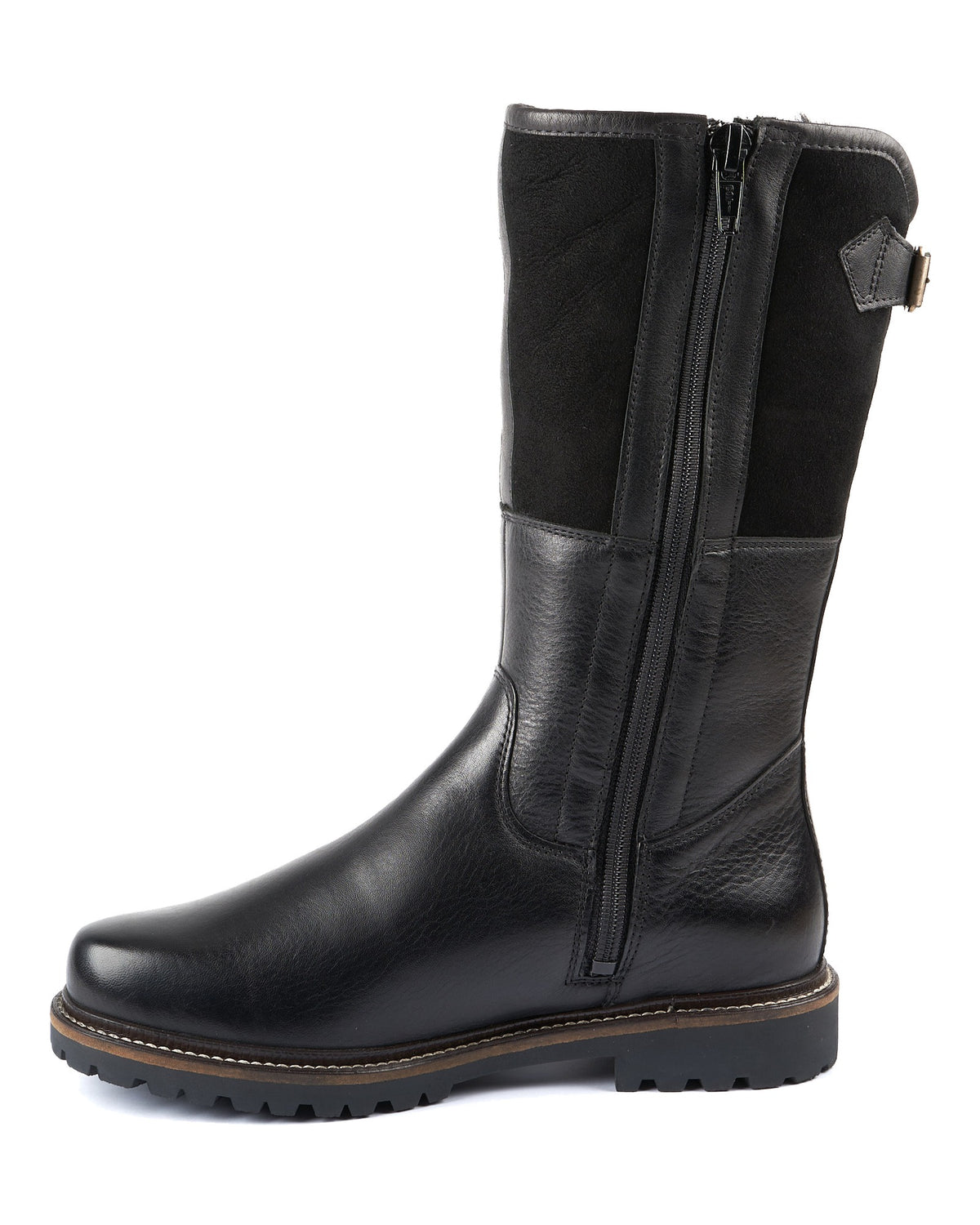 Dirndl & Bua 1044 PANIOLO/DF VELOUR Damen-Winterstiefel schwarz Bild 3