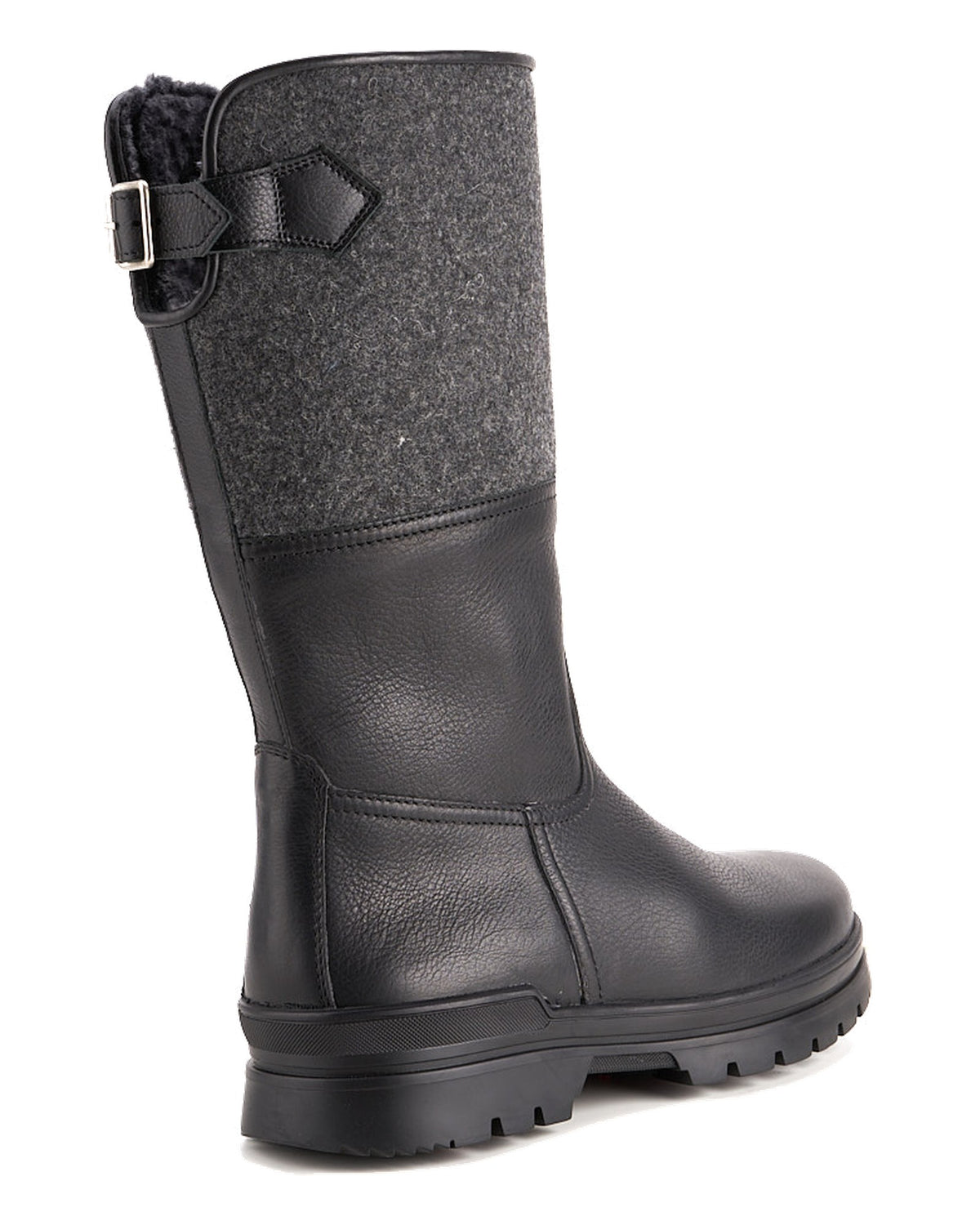 Dirndl & Bua 6771 PANIOLO/FILZ Herren-Winterstiefel schwarz Bild 2
