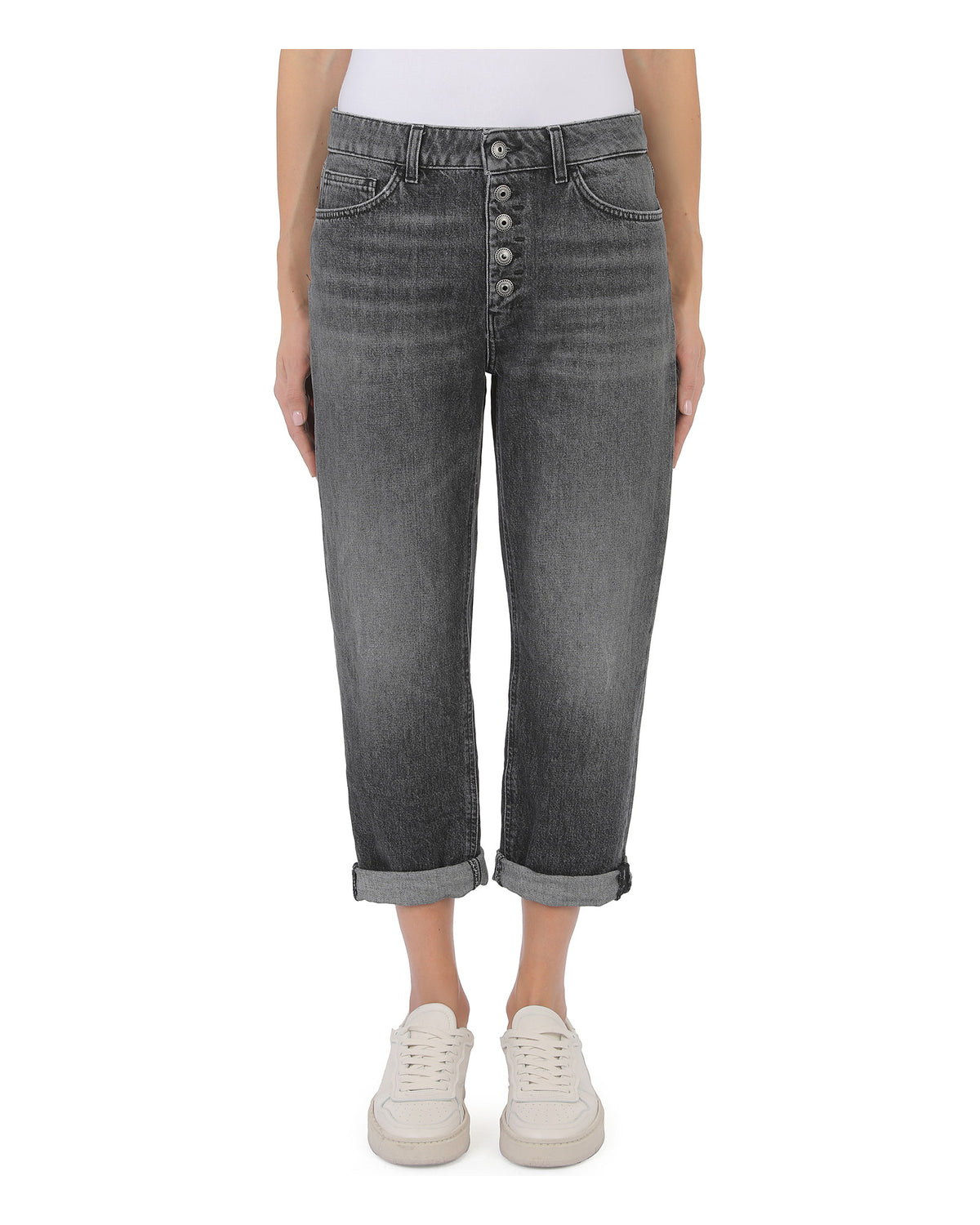 Dondup KOONS Damen-Jeans Schwarz Bild 1
