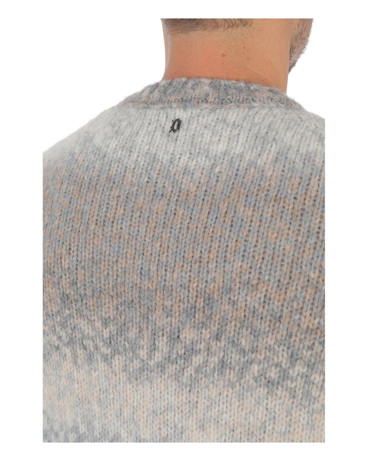 ROUND-NECK SWEATER grau - Dondup - MEINFREUDENHAUS