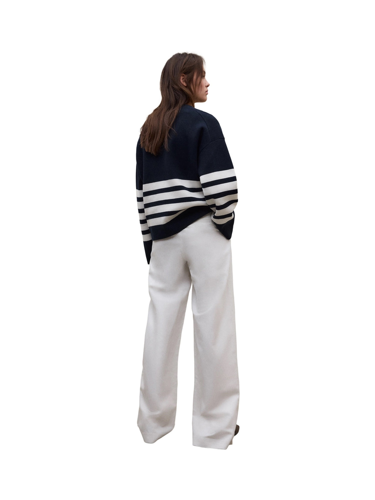 Ecoalf Miel Linen Hose Damen weiss Bild 3