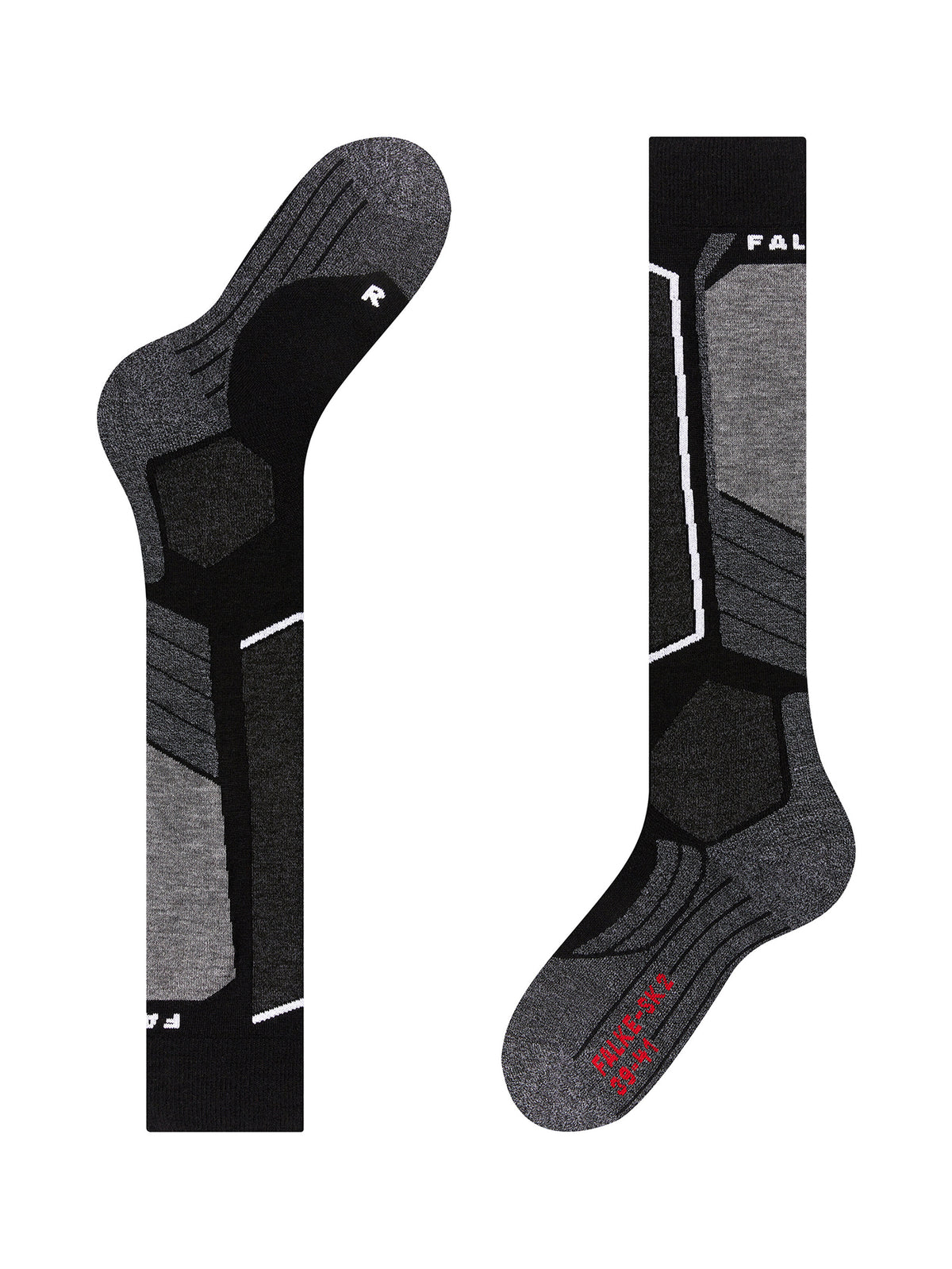 Falke SK2 Skisocken Herren schwarz/grau Bild 3