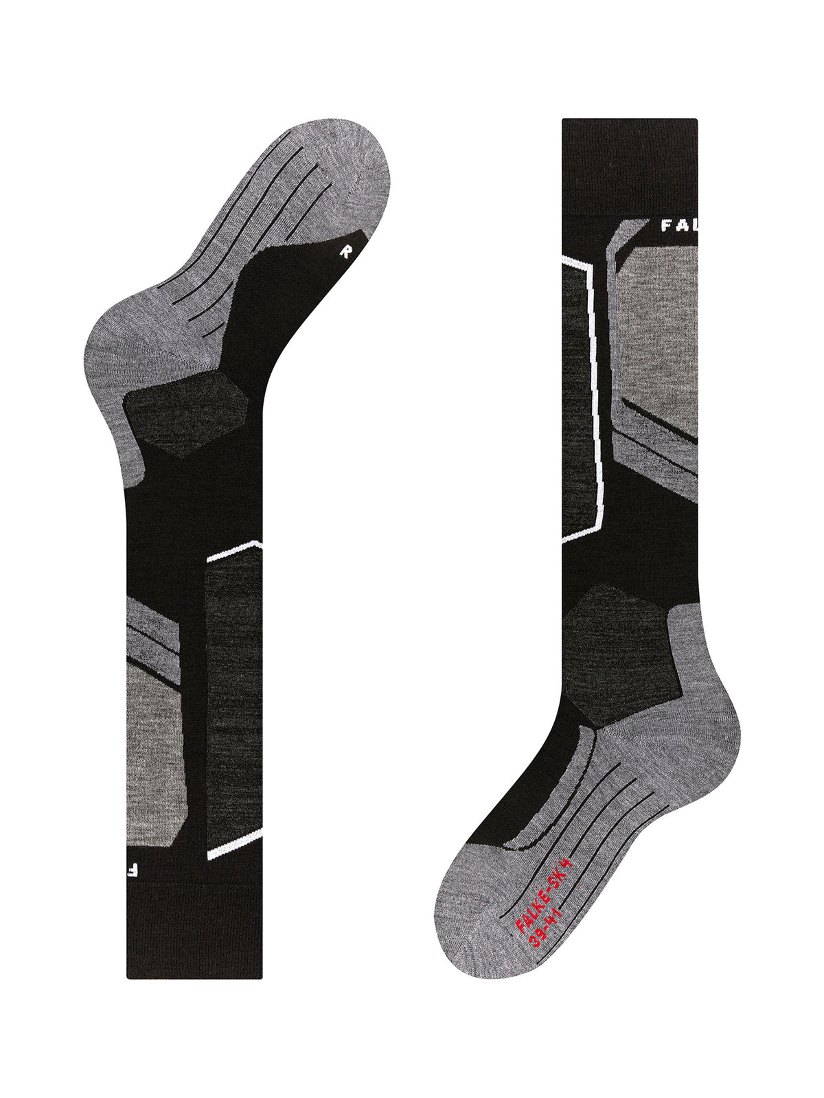 Falke SK4 Skisocken Herren schwarz/grau Bild 3