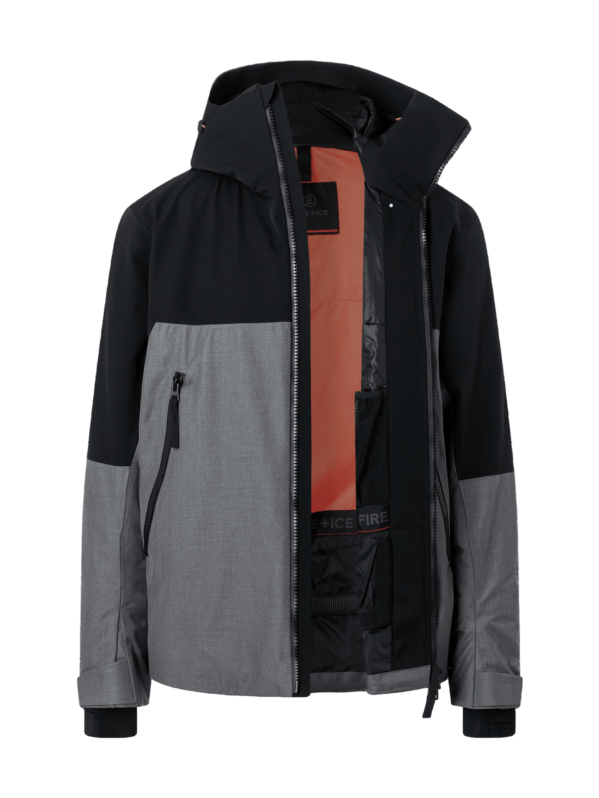 Fire+Ice Dyre-T Skijacke Herren schwarz/grau Bild 2
