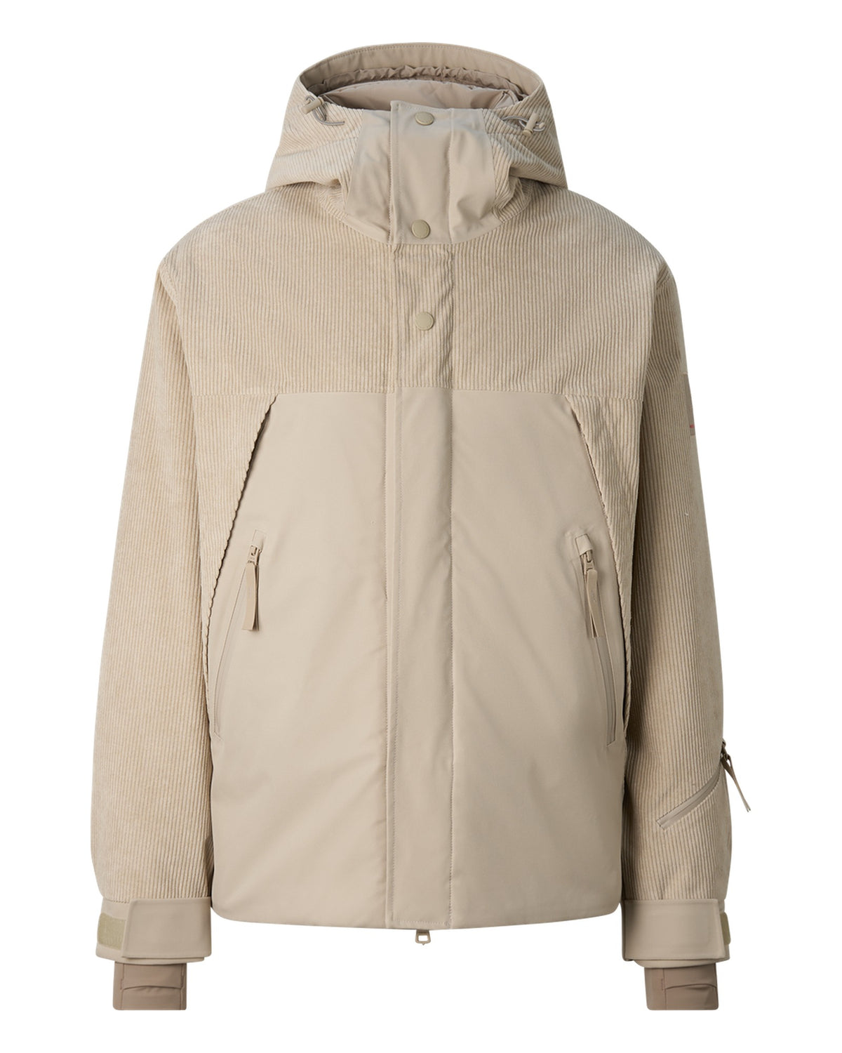 FIRE+ICE FLINT-T Herren-Cord-Skijacke beige Bild 1