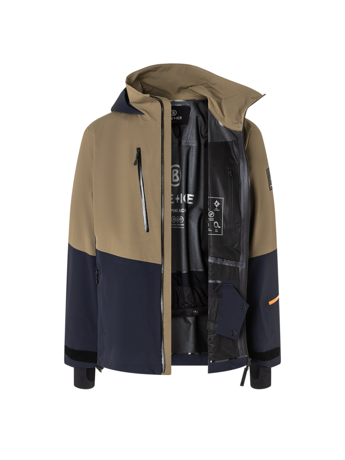 Fire+Ice Paro Hard-Shelljacke Herren dunkelblau Bild 2