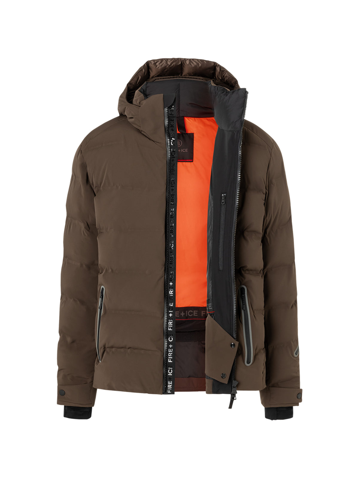 Fire+Ice Tec-Luka Skijacke Herren dunkelbraun Bild 2