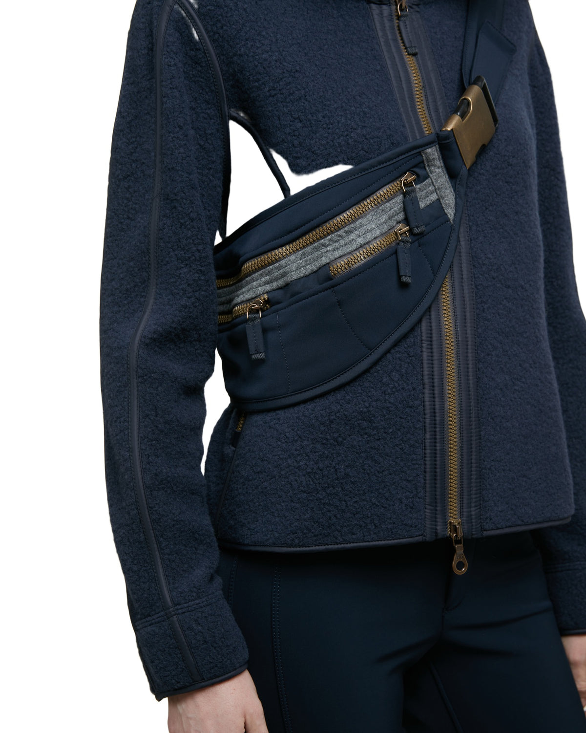 Frauenschuh Beltbag-Loden Damen dunkelblau Bild 4
