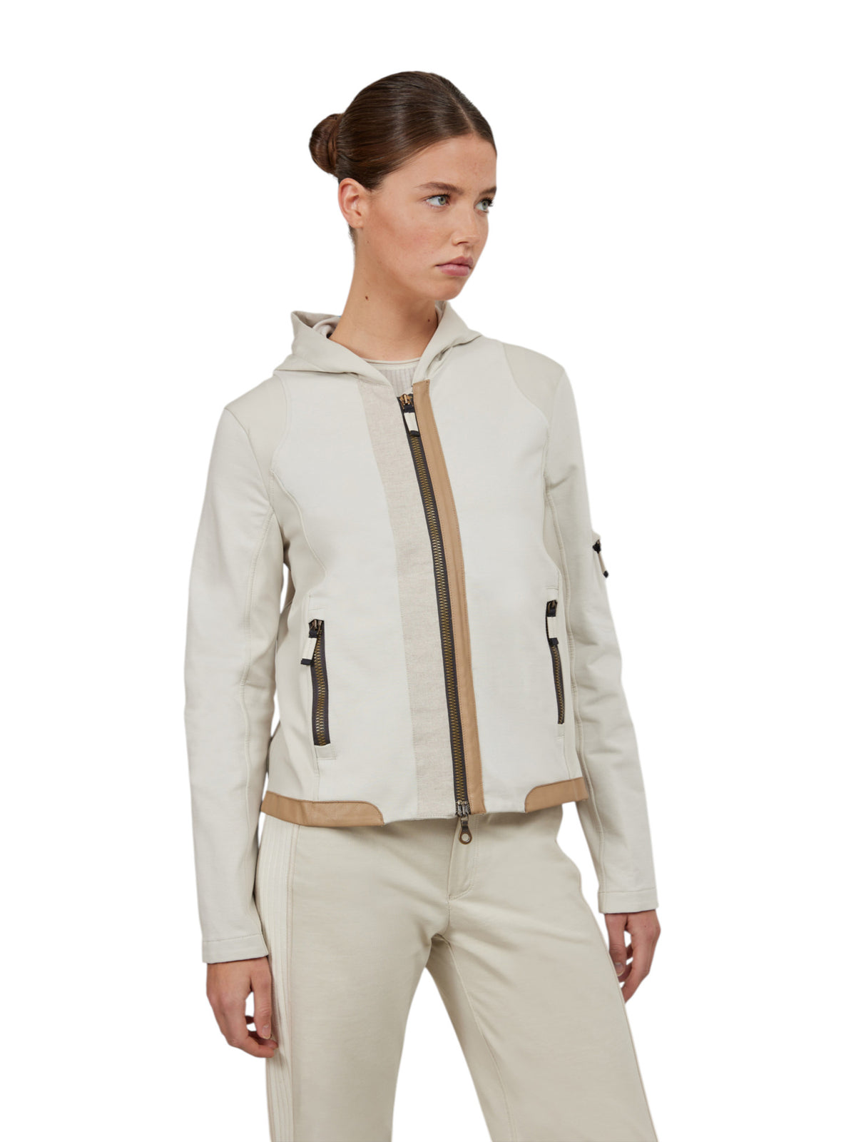 Frauenschuh ToryMulti Jacke Damen hellgrau Bild 2