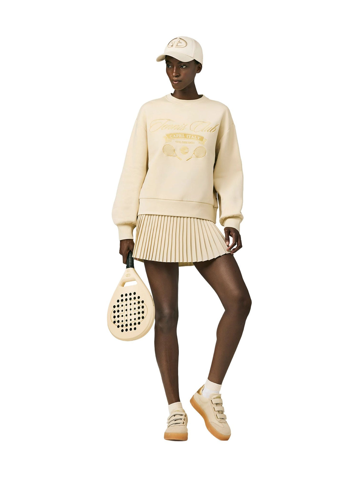 Goldbergh Block Padel Damen beige Bild 3