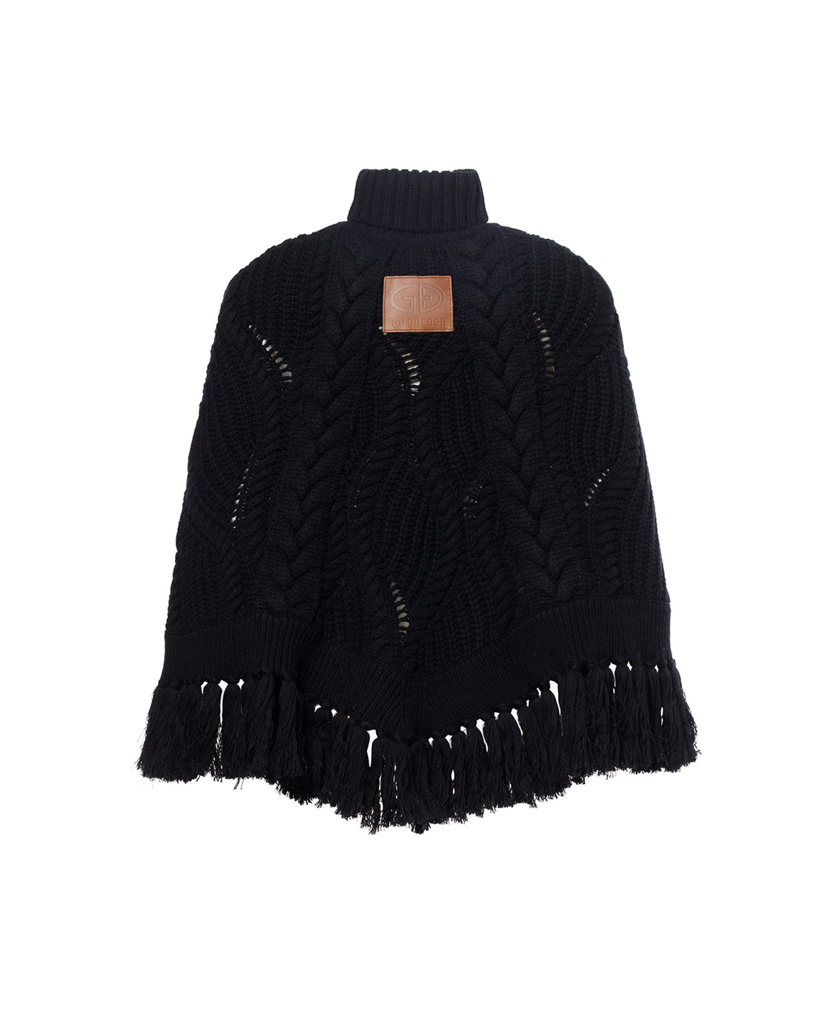 Goldbergh HAYARU Damen-Poncho schwarz Bild 2