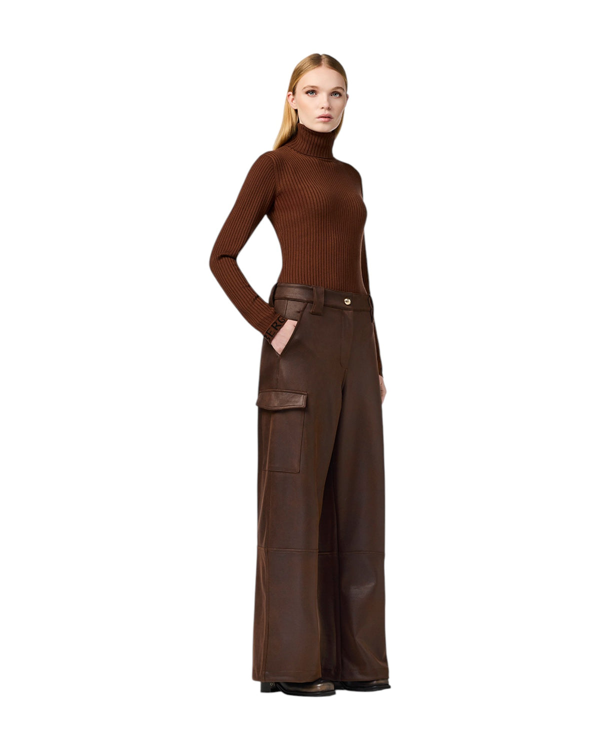 Goldbergh KAIYA Damen-Cargohose dunkelbraun Bild 5