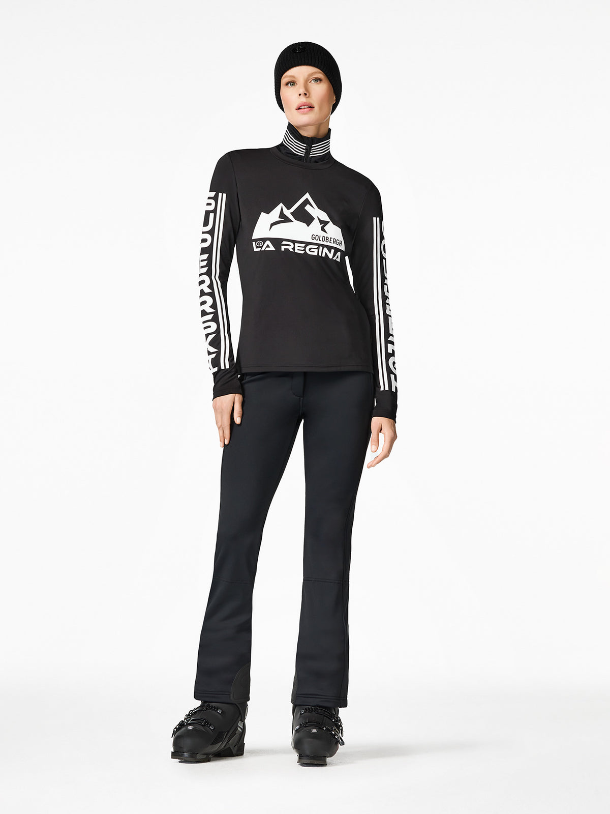 ROSANNA long sleeve tee schwarz Bild 3