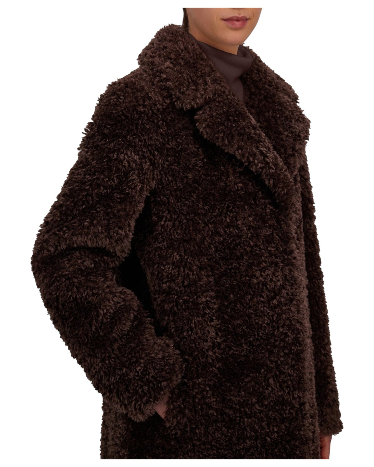 Herno Curly Kunstfell Damen-Kurzmantel - Herno - MEINFREUDENHAUS