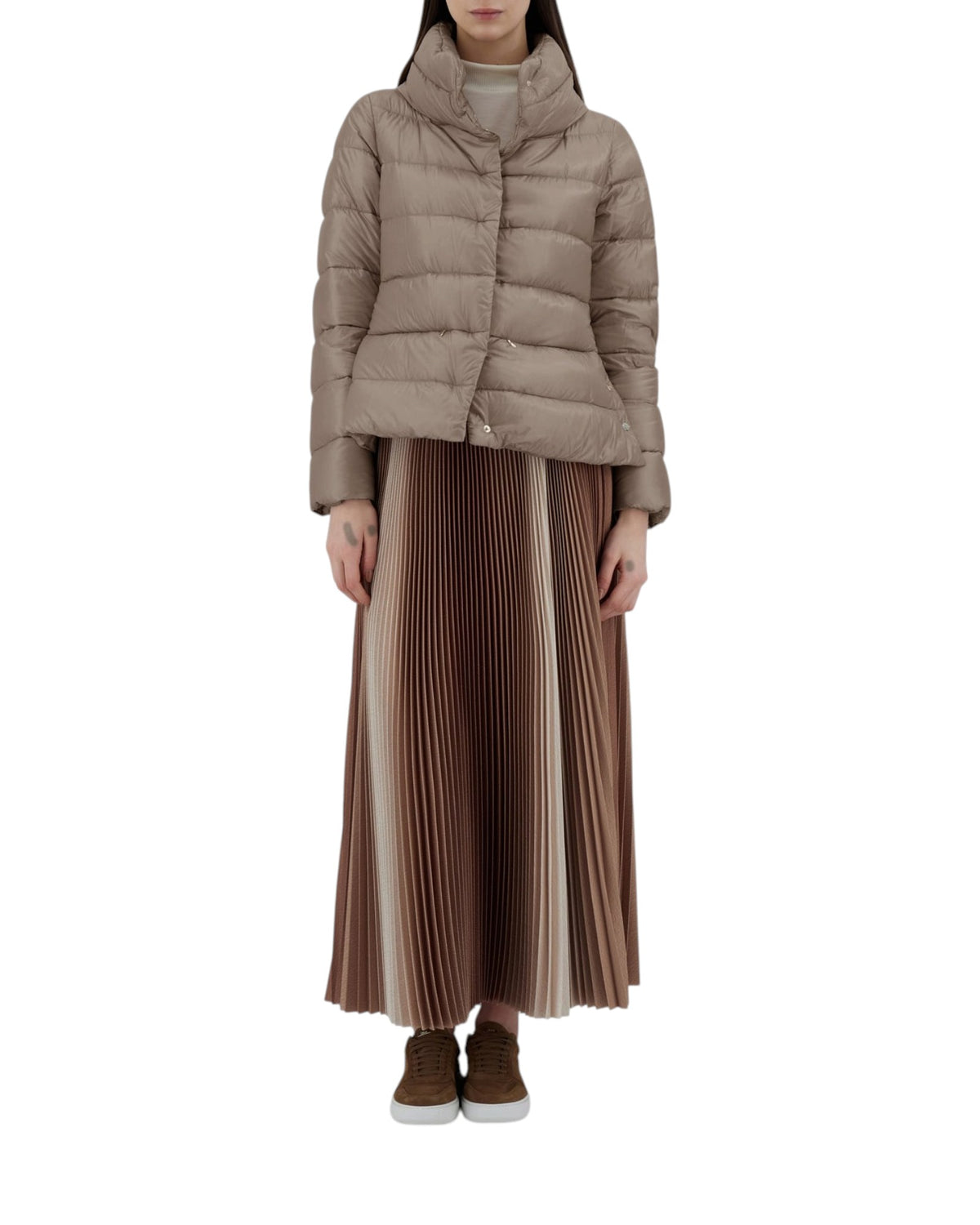 Herno Nylon Ultralight Damen-Daunencape - Herno - MEINFREUDENHAUS
