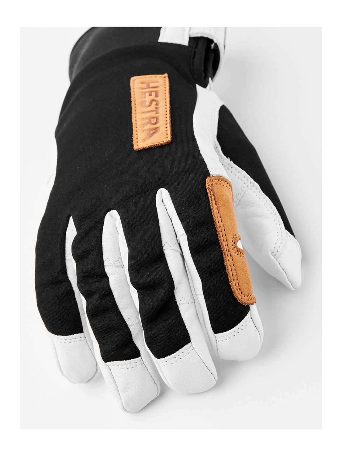 Hestra Ergo Grip Active Wool Handschuhe Herren schwarz/weiss Bild 2