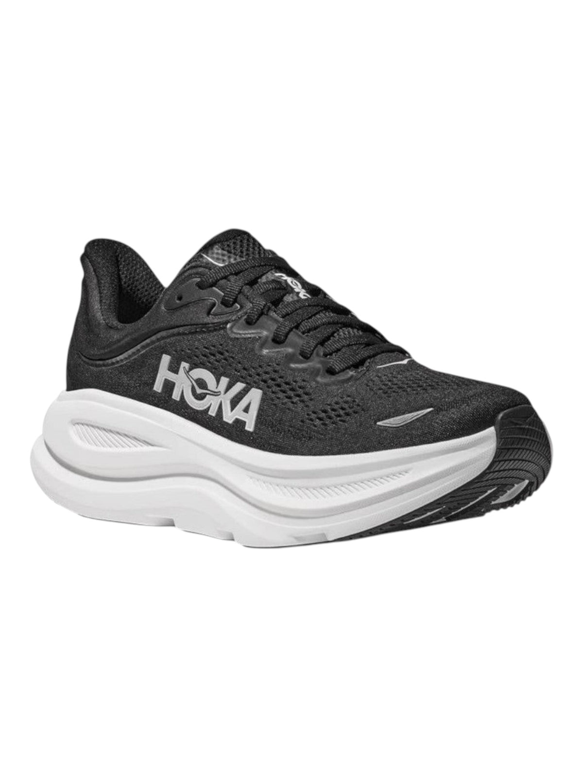 HOKA Bondi 9 Damen-Laufschuh schwarz/weiss Bild 6