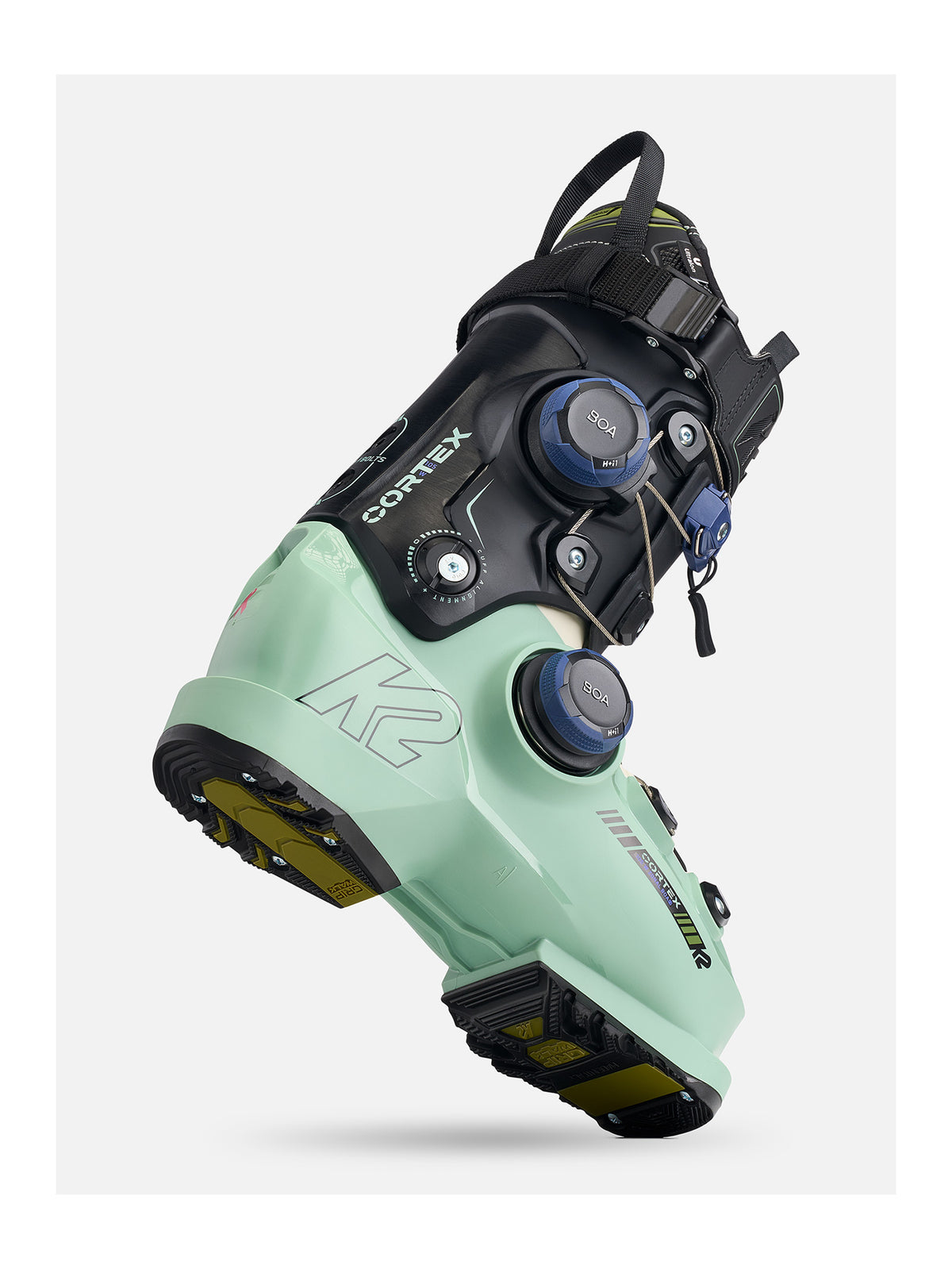 K2 Cortex 105 Zonal Boa Skischuhe Damen schwarz/türkis schwarz/türkis Bild 3