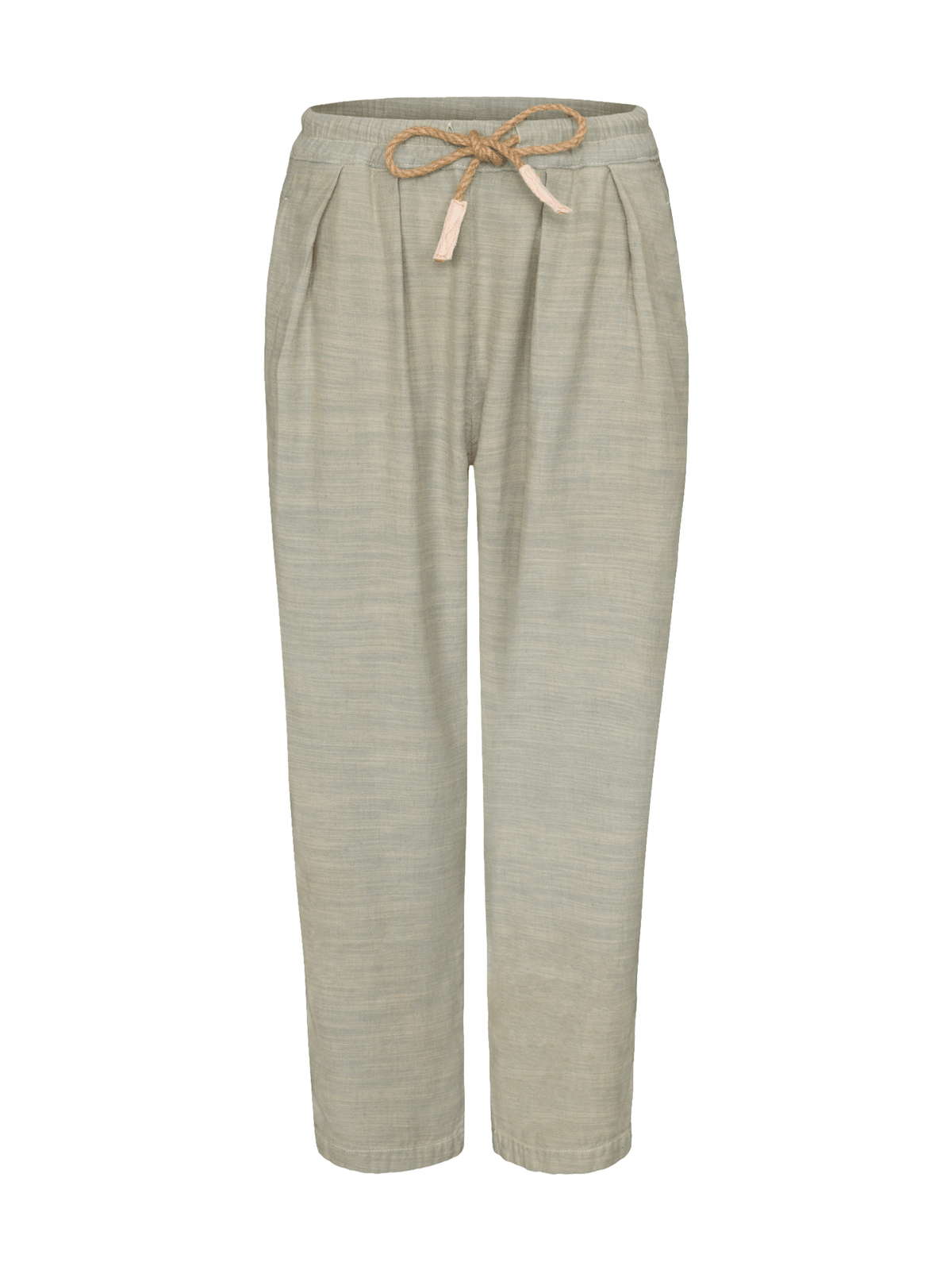 Liv Bergen Linen Hose Damen beige/grün beige/grün Bild 1