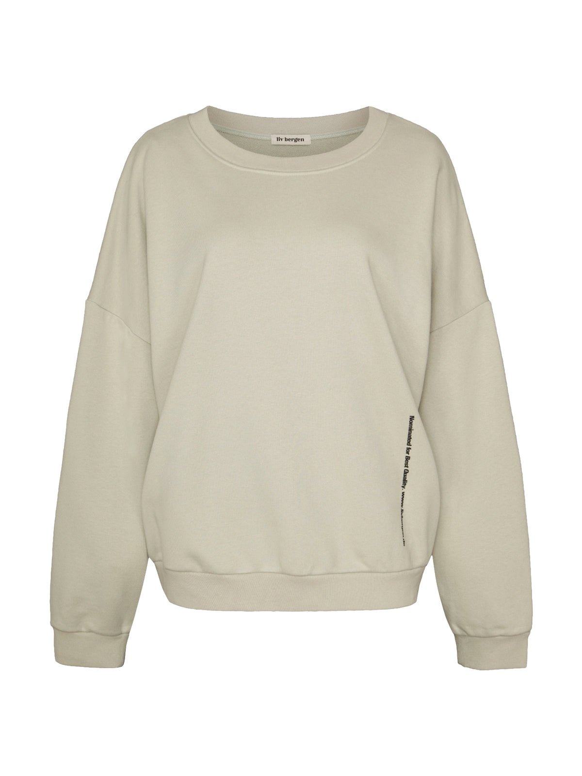 Liv Bergen Ella Sweater Damen grau/braun grau/braun Bild 3