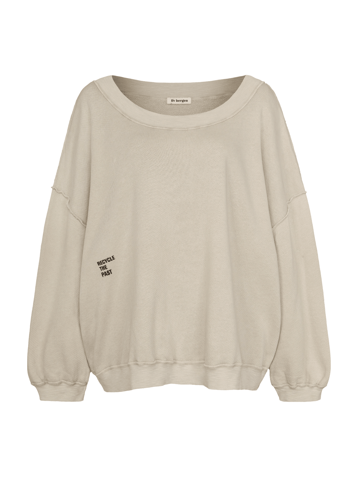 Liv Bergen Sweater Organic Sweater Damen beige beige Bild 1
