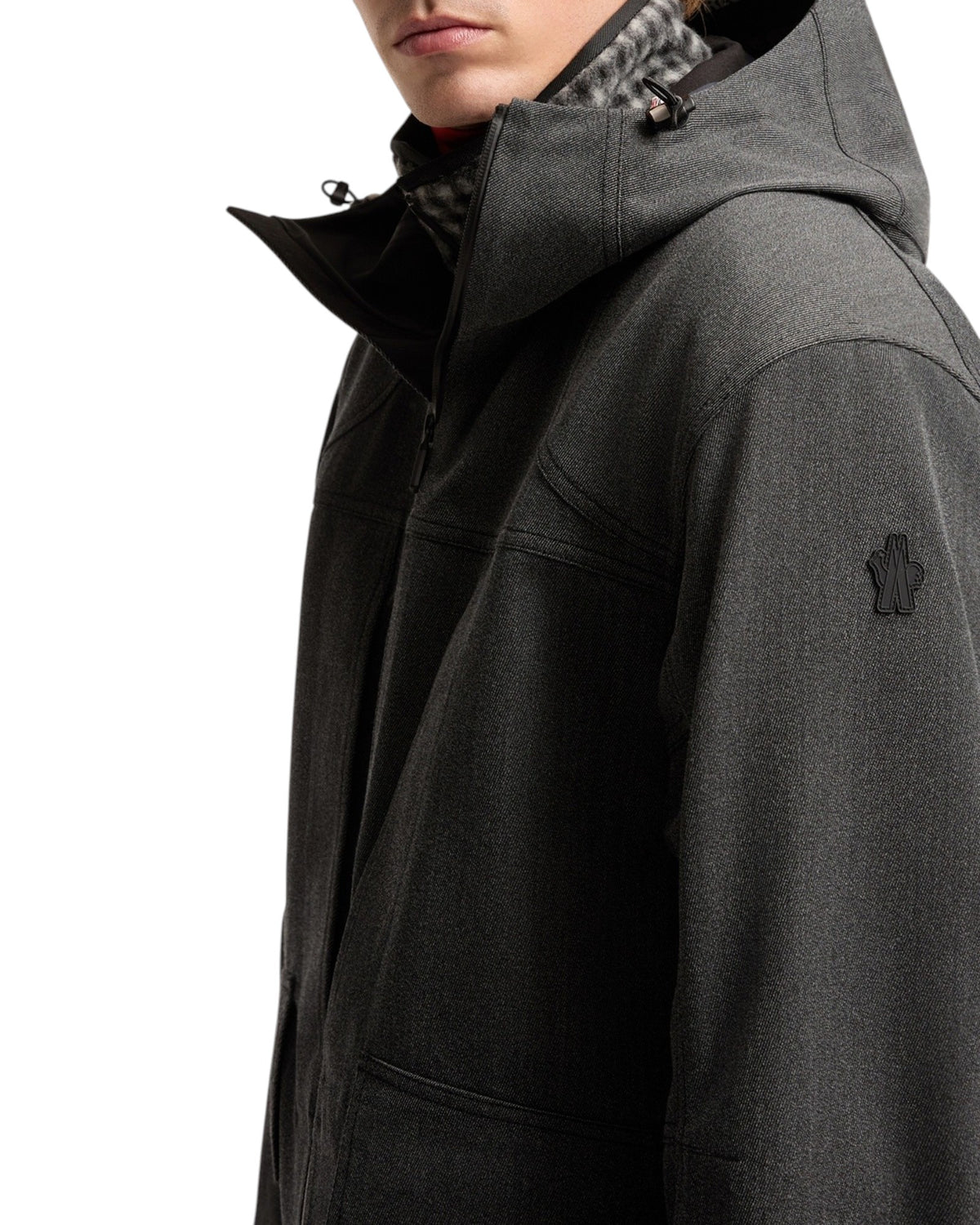 Moncler Ardiden Jacket Skijacke Herren grau Bild 4