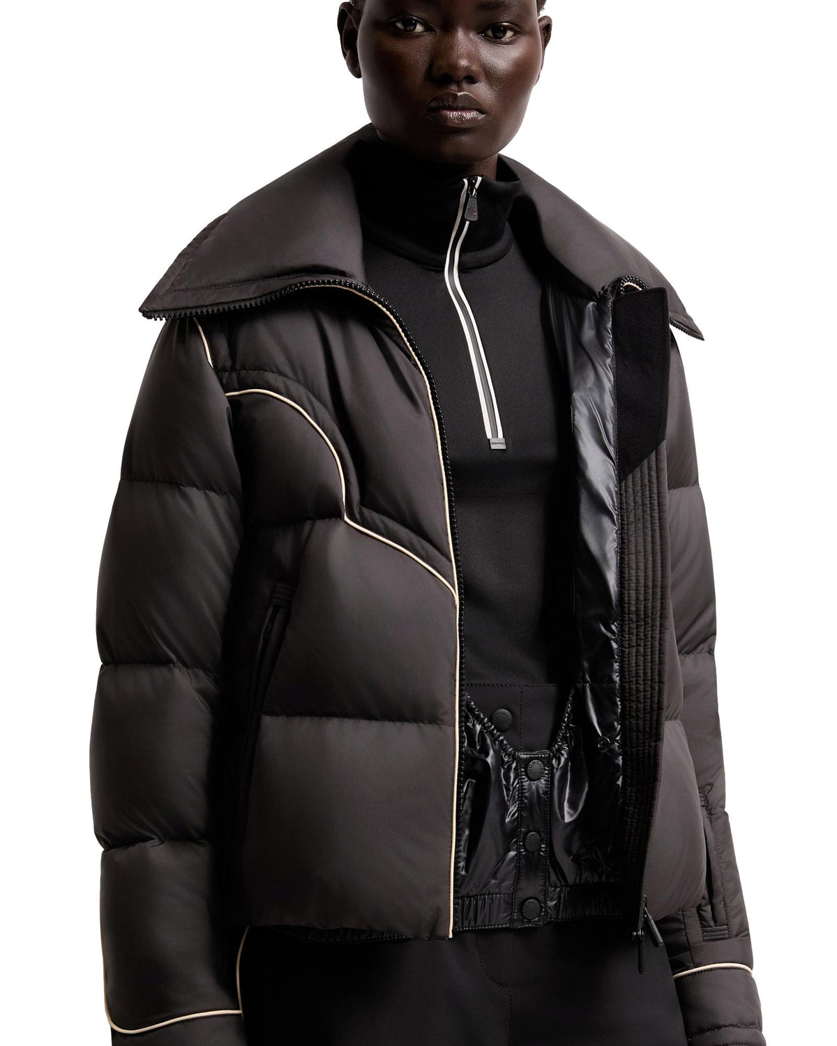 Moncler BLAINVILLE Damen-Skijacke schwarz Bild 6