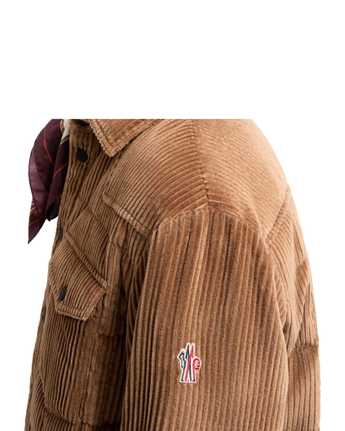 Moncler GELT Herren-Daunenhemdjacke Bronze Bild 3