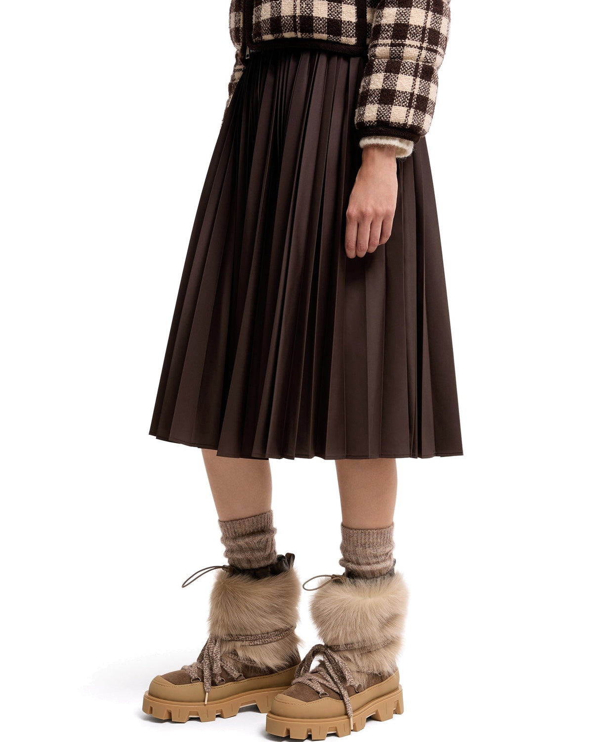 Moncler PEAK APRES Damen-Winterstiefel grün Bild 2