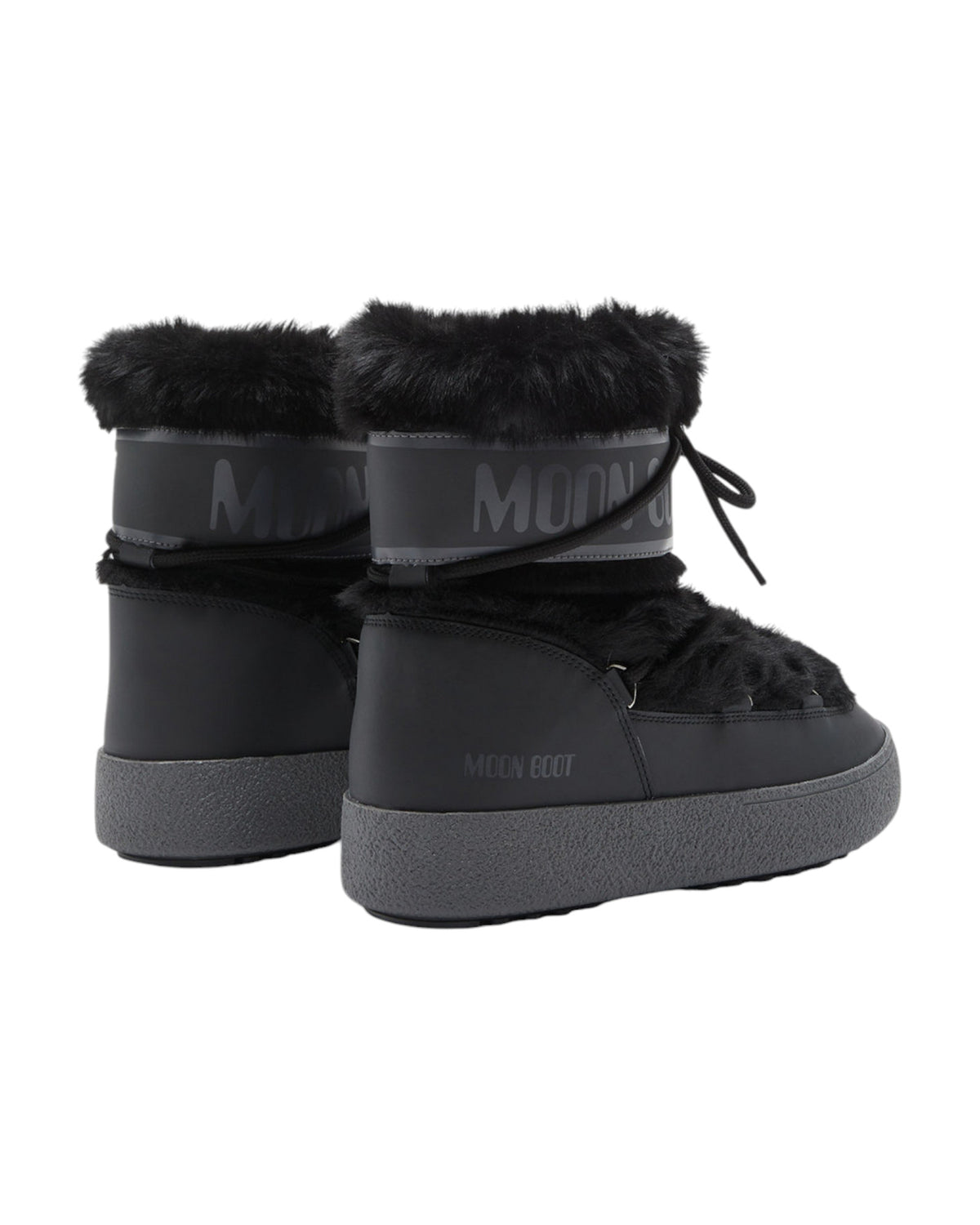 Moon Boot LTrack Faux Fur Damen-Winterboots schwarz Bild 2