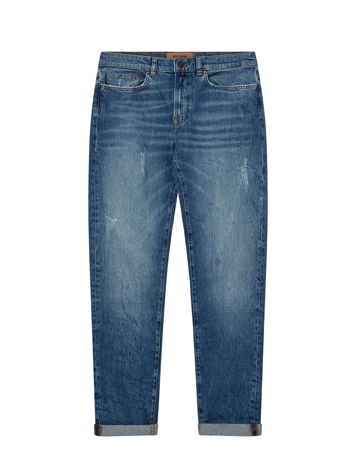 Mos Mosh Andy Turin Hose Herren blau blau Bild 1