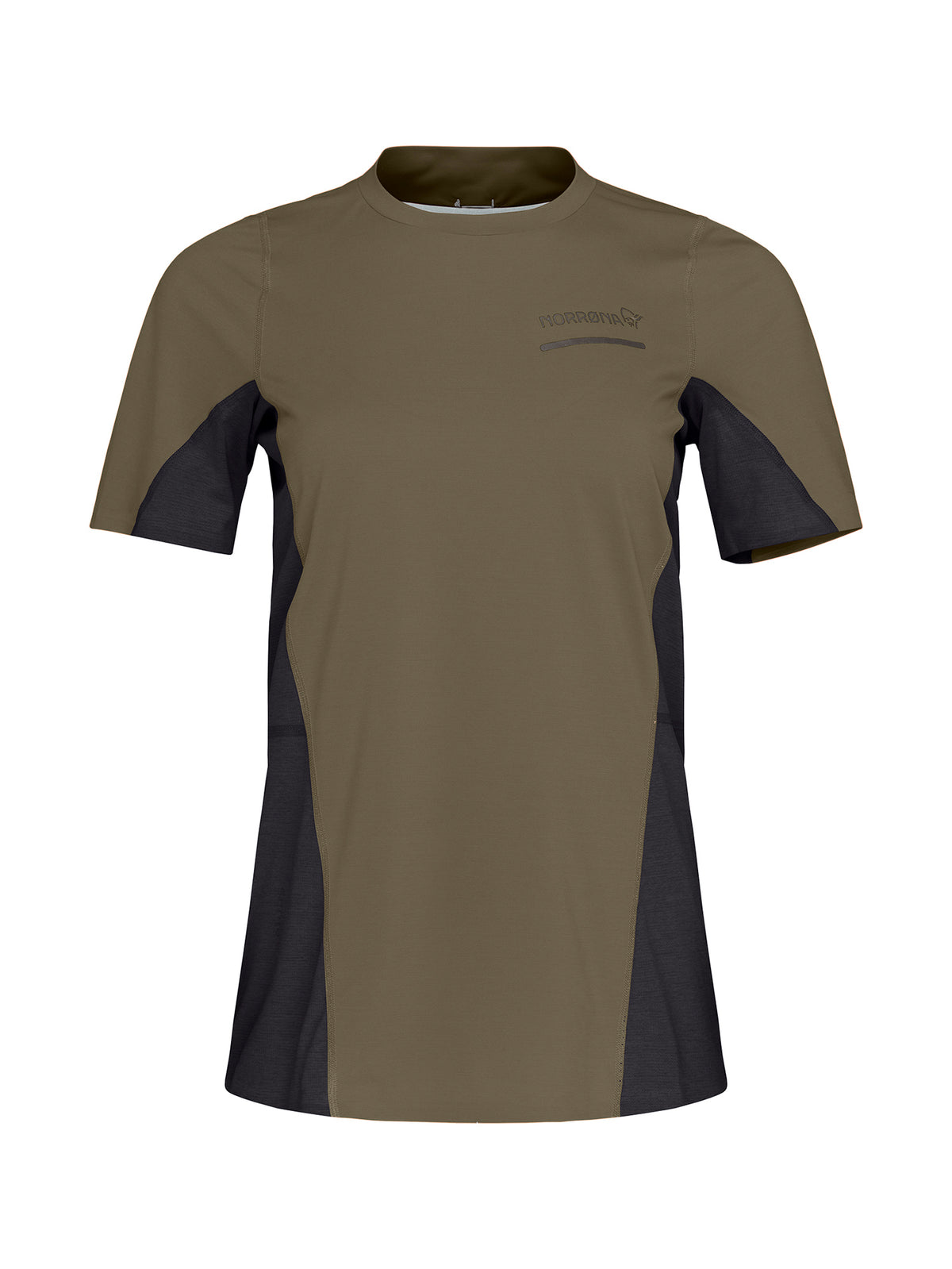 Norrona senja equaliser T-Shirt Damen schwarz schwarz Bild 3