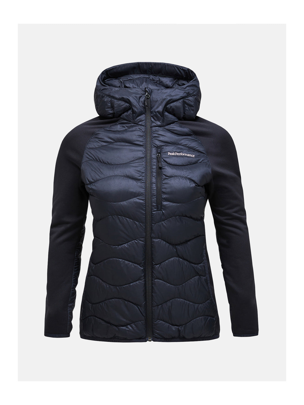 Peak Performance Helium Down Hybrid Midlayer Damen blau blau Bild 13