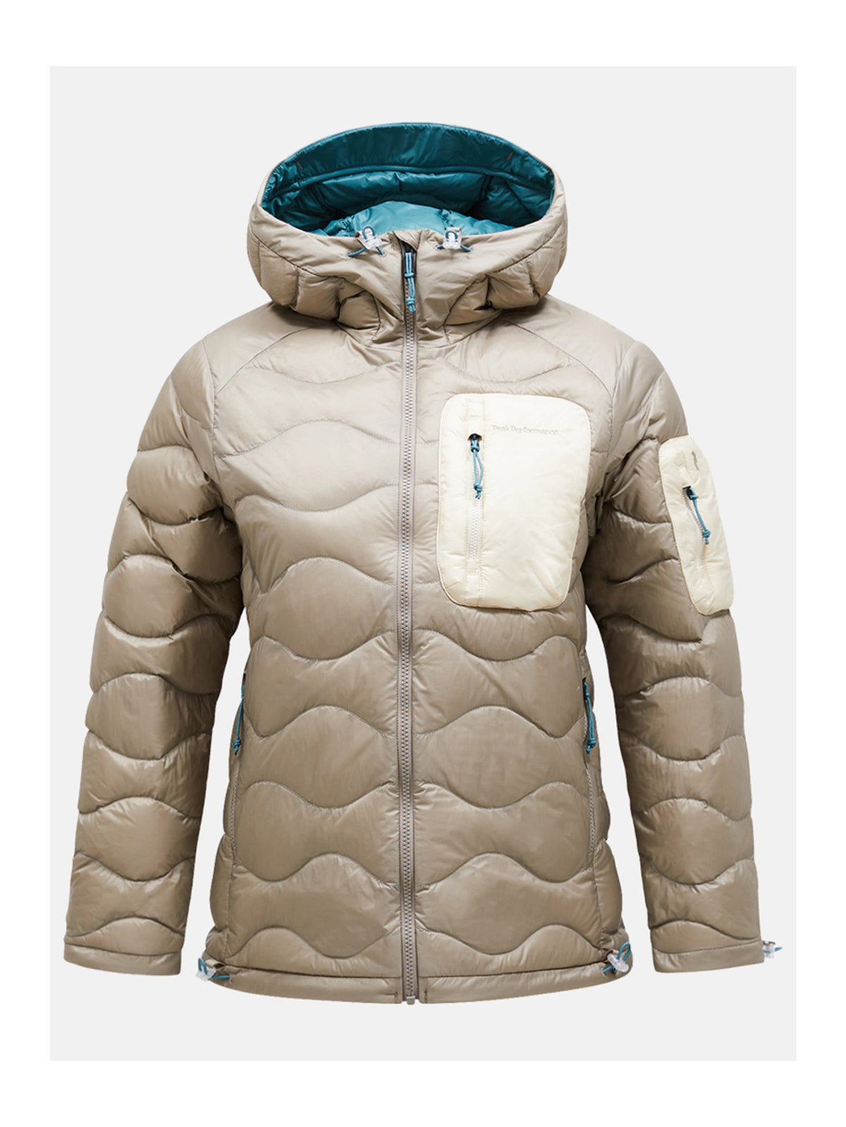 Peak Performance Helium Utility Down Midlayer Damen beige beige Bild 1