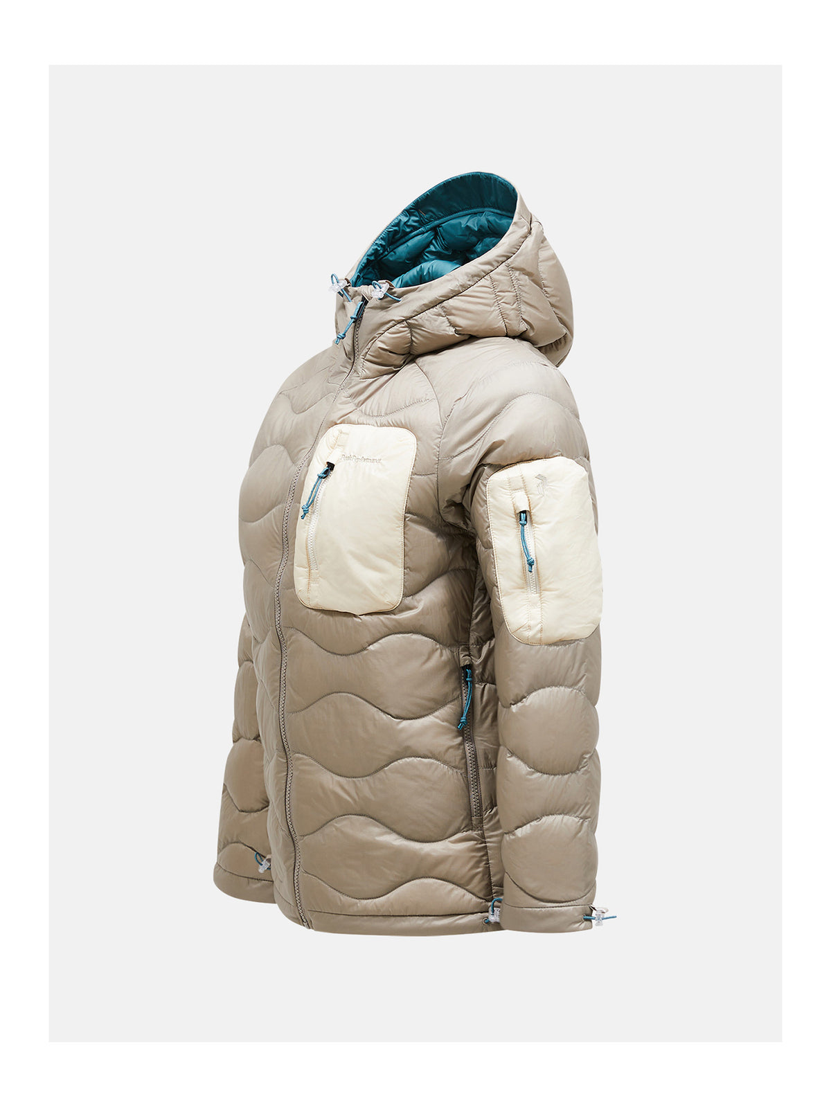 Peak Performance Helium Utility Down Midlayer Damen beige beige Bild 2