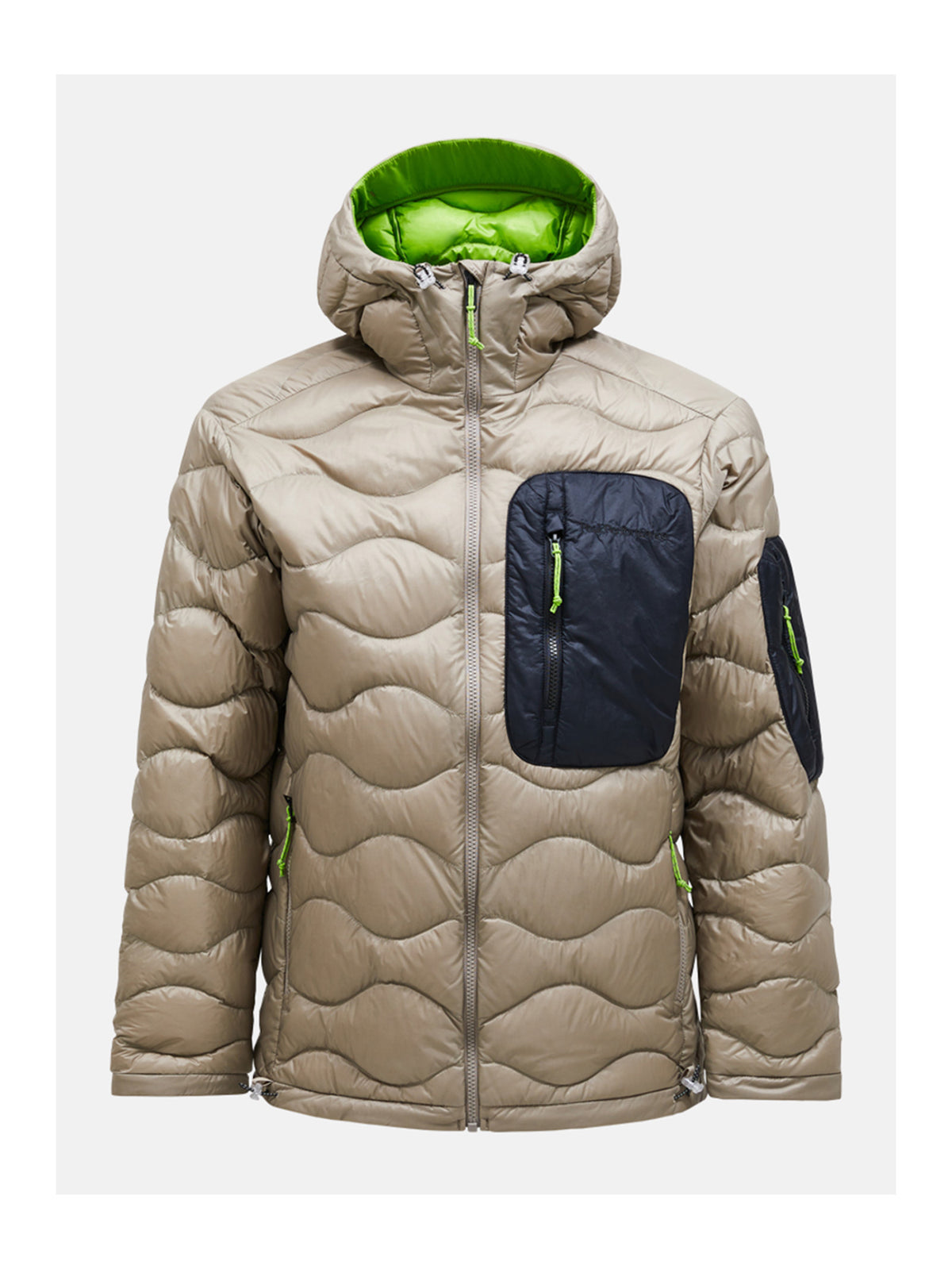 Peak Performance Helium Utility Down Hood Herren-Daunenjacke schwarz/weiss Bild 4