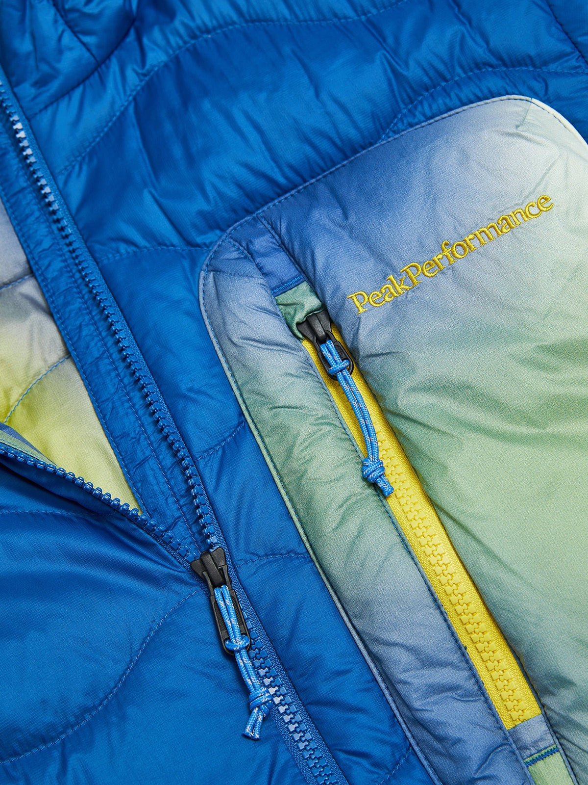 Peak Performance Helium Utility Down Midlayer Herren dunkelblau/gelb dunkelblau/gelb Bild 3