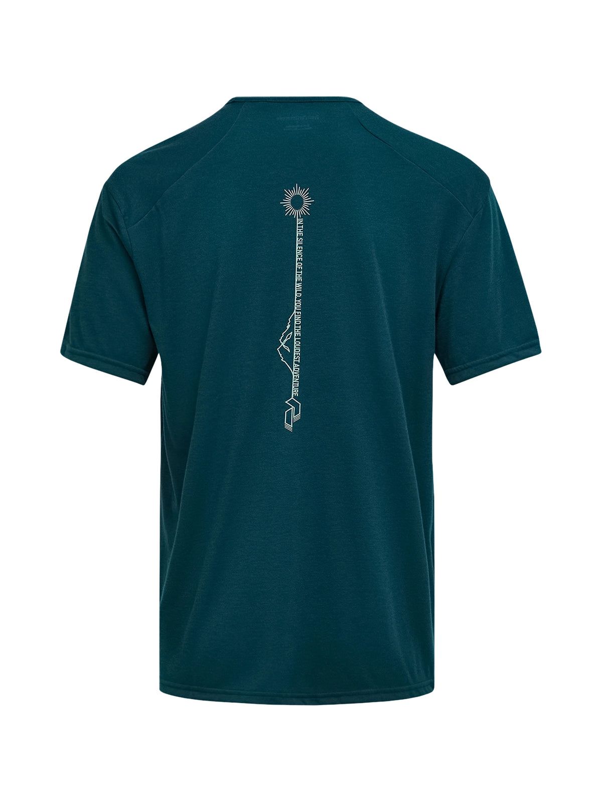 Peak Performance Men Wool Blend Tee T-Shirt Herren dunkelgrün dunkelgrün Bild 2