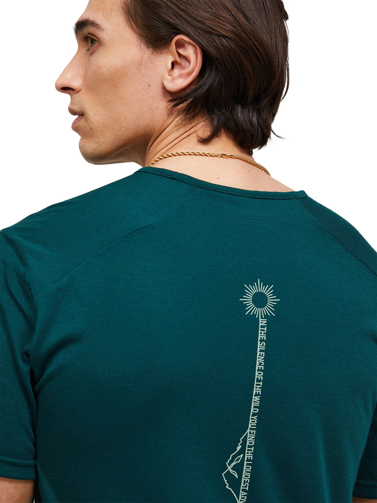 Peak Performance Men Wool Blend Tee T-Shirt Herren dunkelgrün dunkelgrün Bild 6