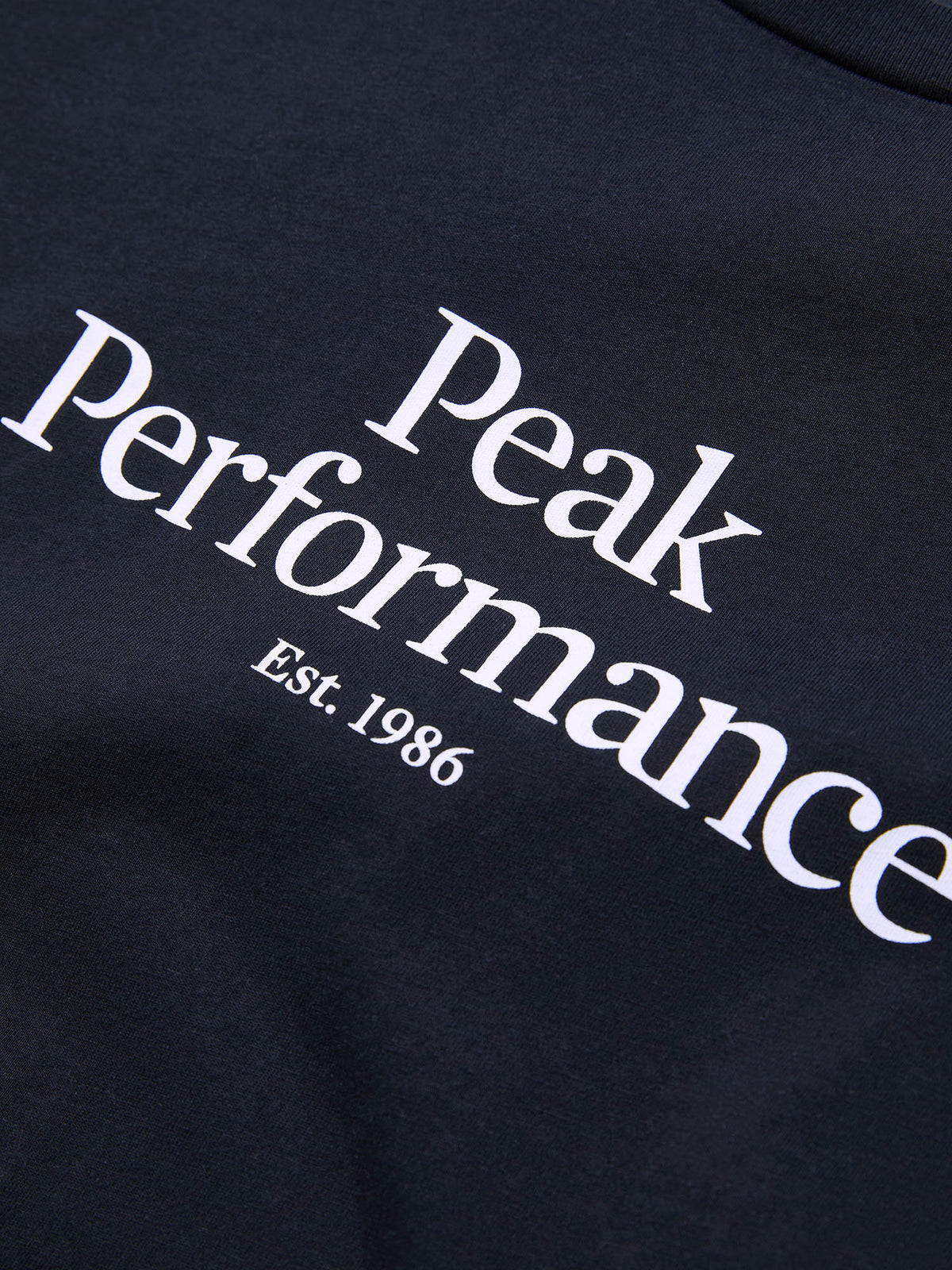 Peak Performance Original Tee T-Shirt Damen schwarz/weiss schwarz Bild 3