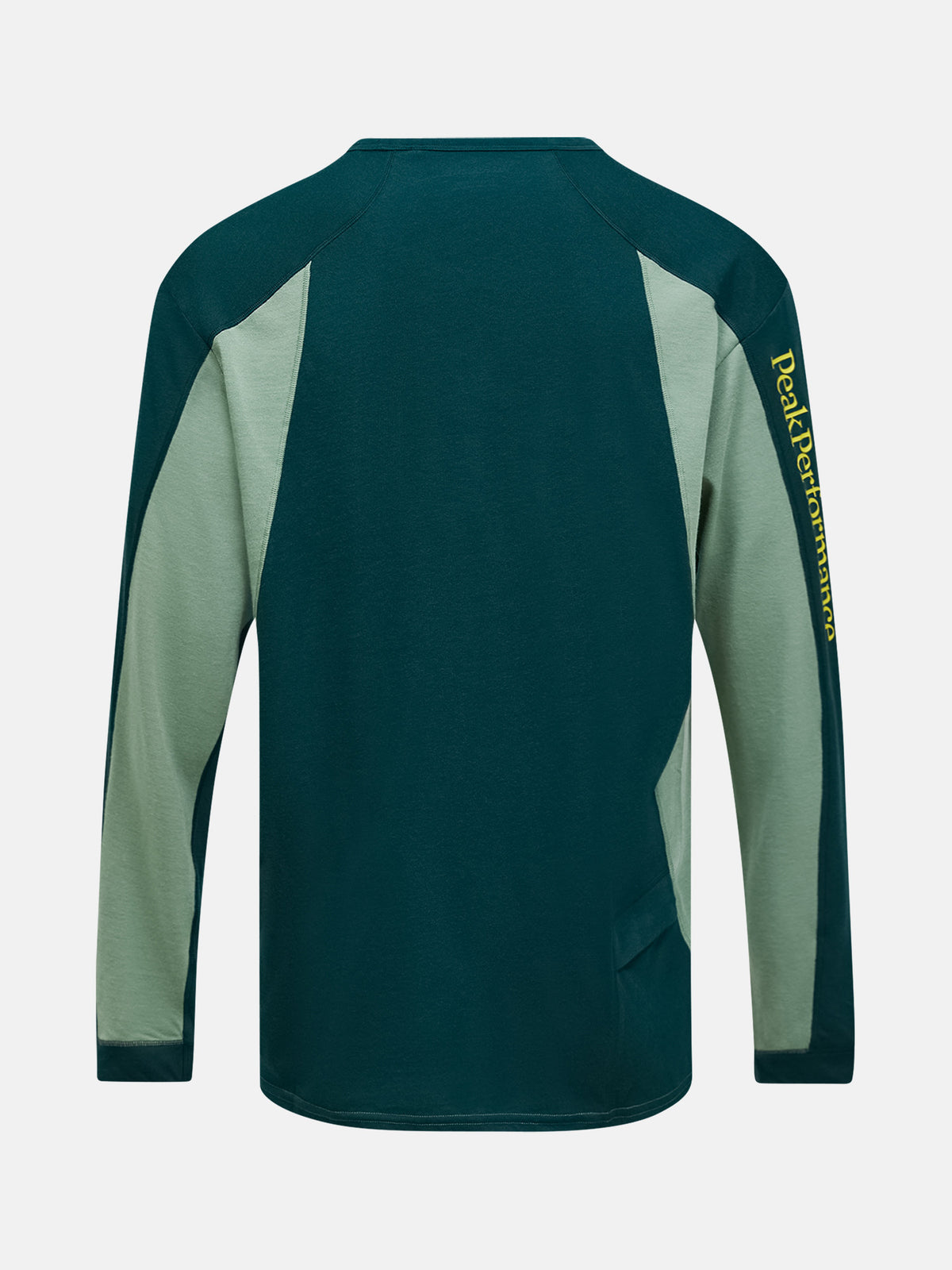 Peak Performance Trail Wool Blend Long Sleeve Baselayer Herren dunkelblau/mint dunkelblau/mint Bild 2