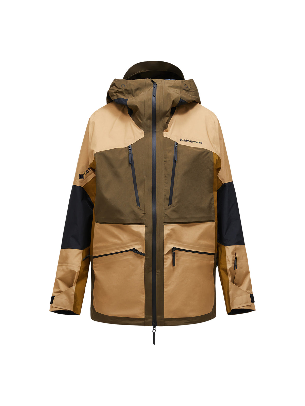 Peak Performance Vertical Skijacke Herren orange/grau orange/grau Bild 3