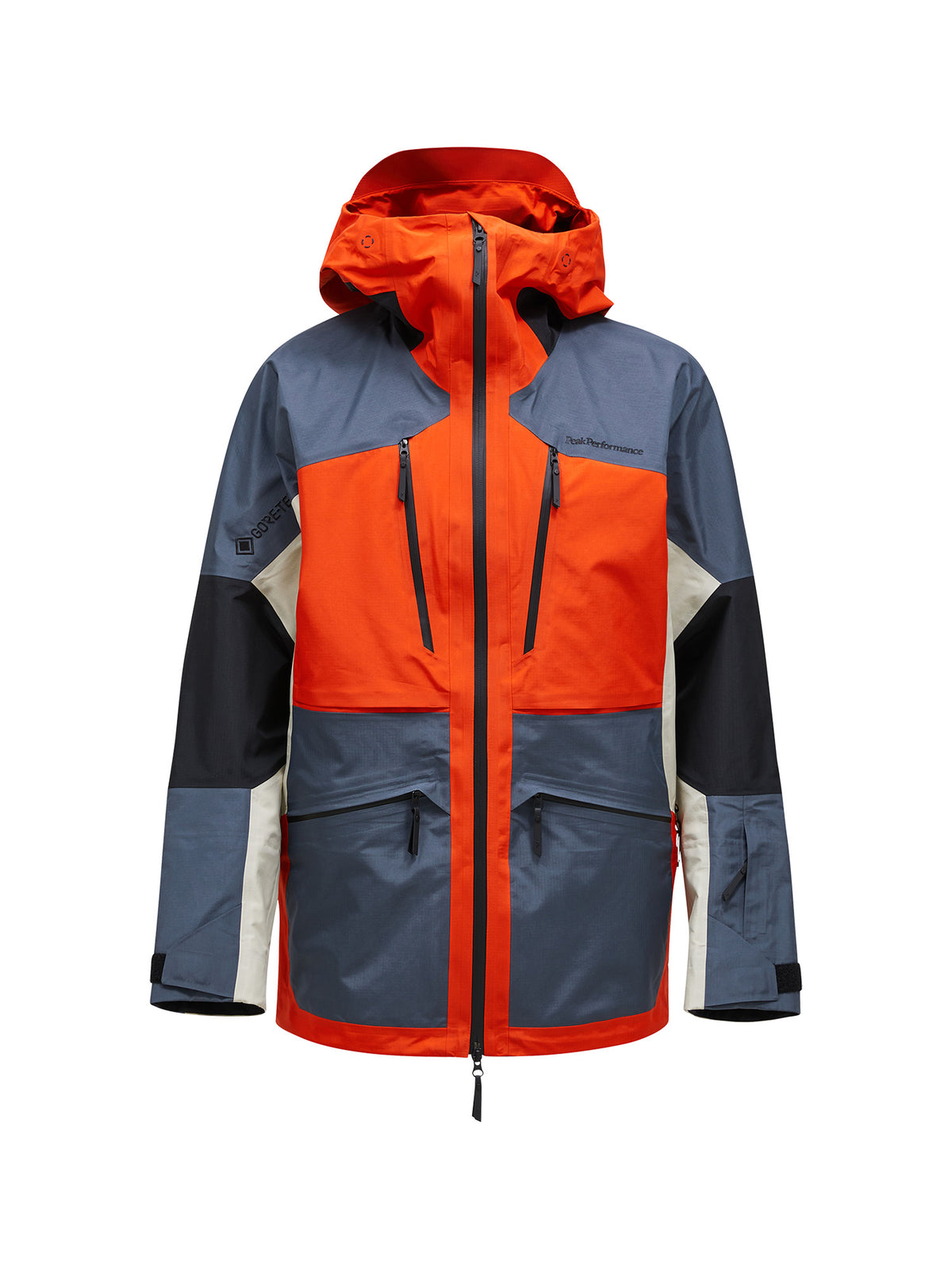 Peak Performance Vertical Skijacke Herren orange/grau orange/grau Bild 1