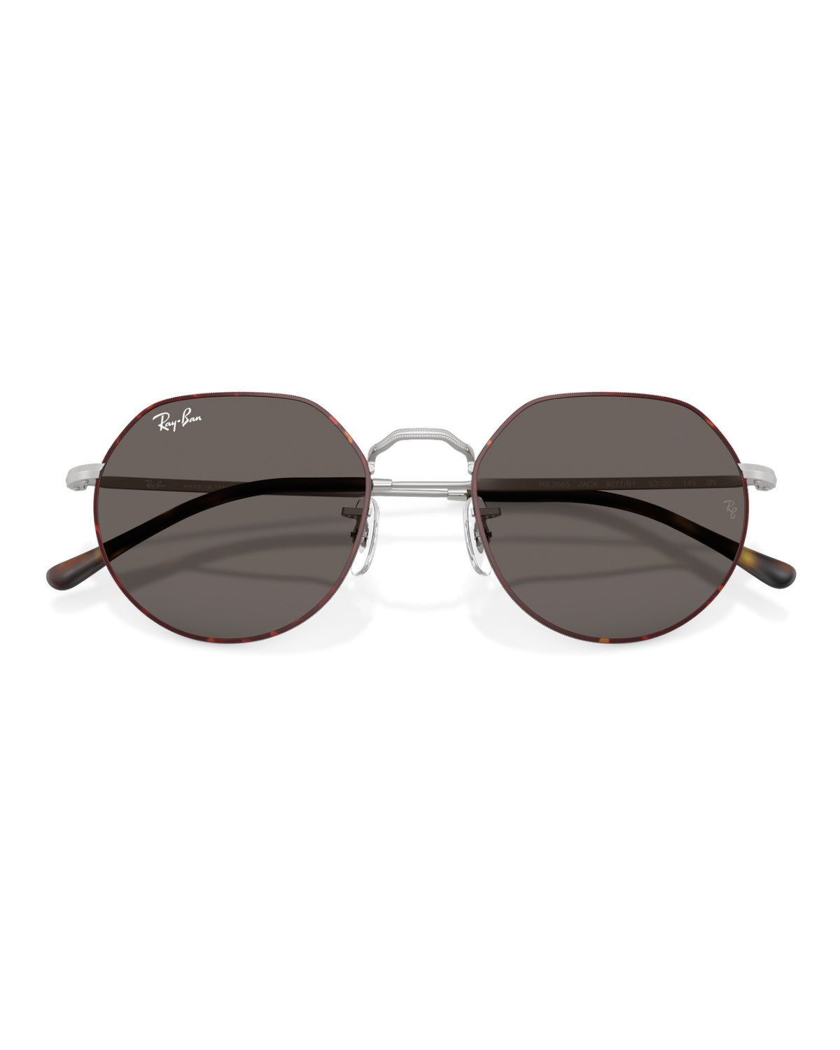 Ray-Ban Jack RB3565 Sonnenbrille silber Bild 6
